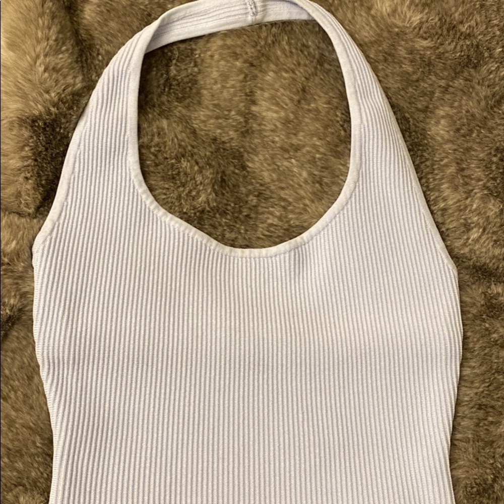 Aritzia Babaton sculpt knit halter top (worn once) - Picture 1 of 2